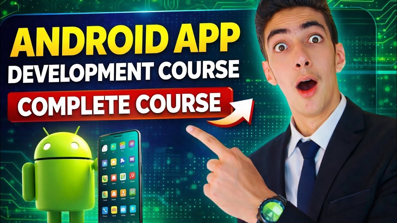 Android App Development Course Using Kotlin & XML | Android Studio ...