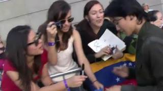 Booboo Greets "Twilight Saga: Breaking Dawn" Fans at Tent City LA.