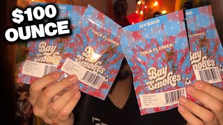BAY SMOKES $100 OUNCE REVIEW