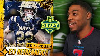 Eli Heidenreich Highlights Reaction | Pittsburgh Steelers - NFL Draft 2026