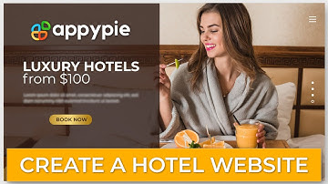 How to create a hotel website with Appy Pie’s website builder?