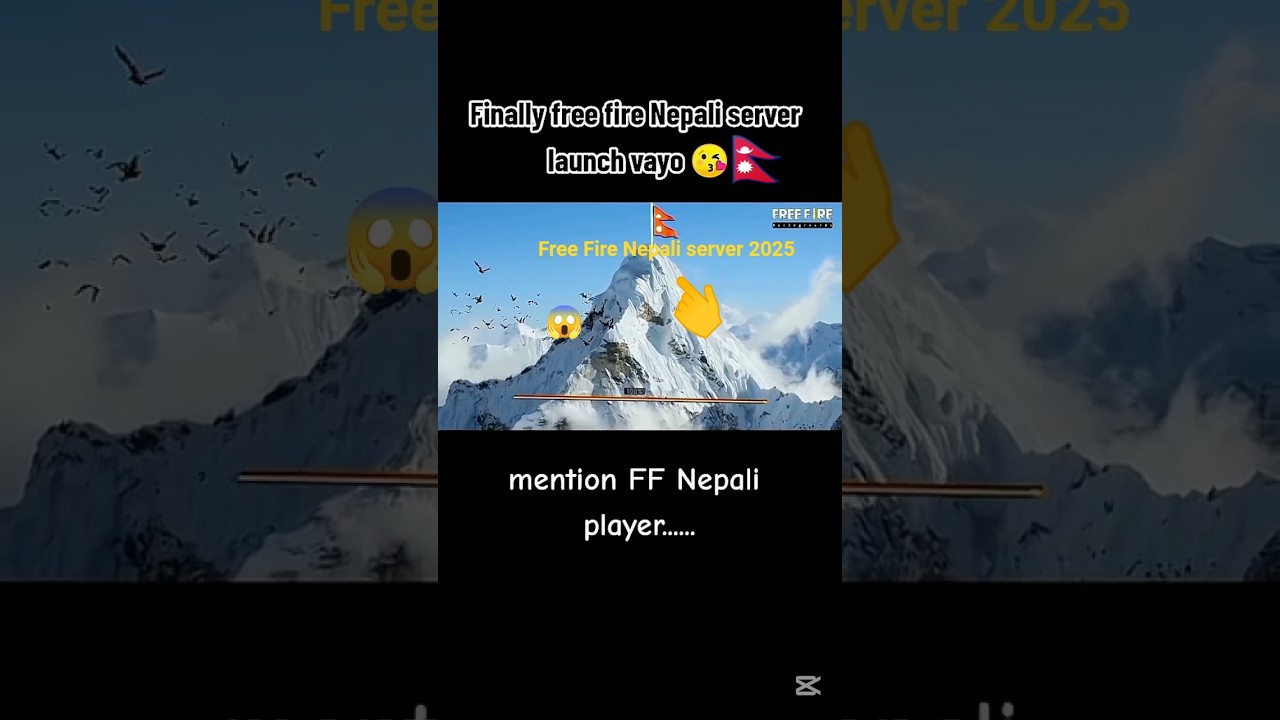 NEW finally free fire Nepali server launch vayo mention song - GARENA FREE FIRE  