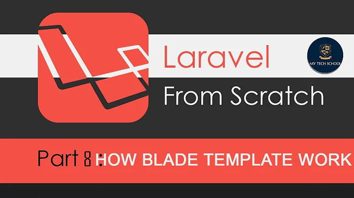Laravel Tutorials From Scratch [Part 9] -  How Blade Template Work in laravel