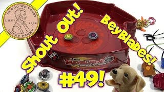 Shout-Out Time! (Video #49) Butch and LPS-Dave Battle BeyBlades in the Super Vortex! screenshot 2