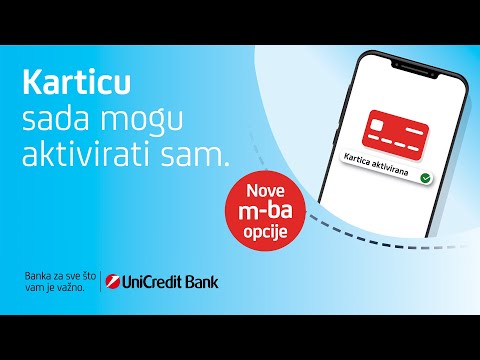 Video: Za aktiviranje bankomat kartice?