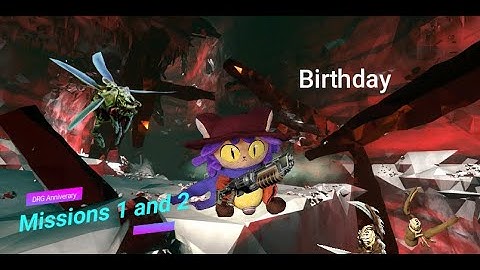 Deep Rock Galactic | Anniversary Assignment Missions 1 and 2