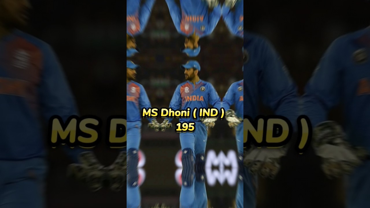 🙀Most Stumpings in Cricket History 