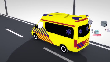 U belt 112 voor een ambulance  Wat gebeurt er dan - interessant filmpje uit NL