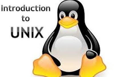 00. Introduction to Unix - Overview