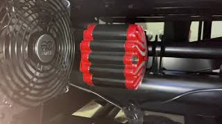 Air Cooling a Buttkicker Gamer 2: RSeat N1 Cockpit