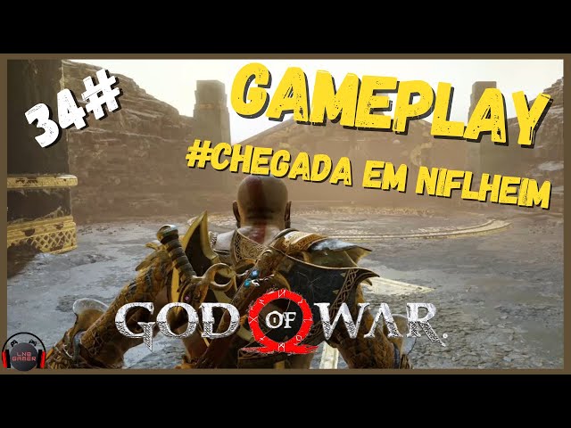 Ainda no Templo de Tyr, God of War PS4 #34 Gameplay Dublado em