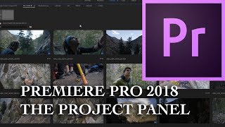 E9 - The Project Panel - Adobe Premiere Pro CC 2018