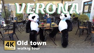 Verona, Italy - Old town - Walking tour 2023 [4k 60 fps]