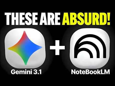 NotebookLM + Gemini 3.1 Pro is INSANE!