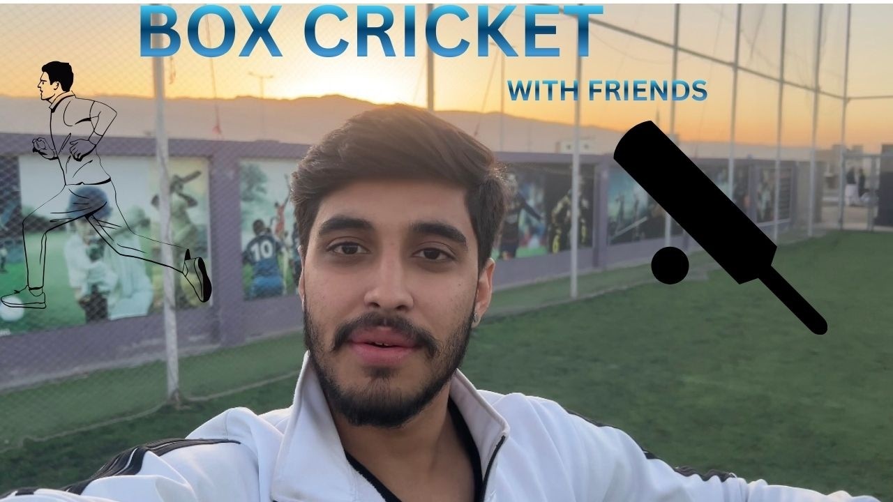 Cricket at turf with friends🏏🤩