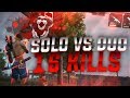 DICAS DE MOVIMENTAÇÃO E POSICIONAMENTO NO FREE FIRE - SOLO VS DUO 16 KILLS!!