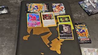 Its been awhile but we have a Pikachu VMAX box to open