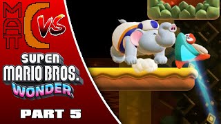 Matt-C vs. Super Mario Bros Wonder || Part 5: Trials Of A Blue Toad