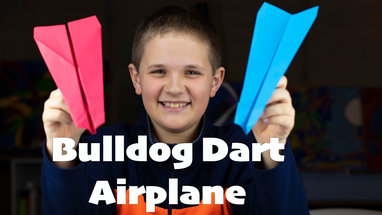 Bulldog Dart How To Fold Paper Airplane YouTube