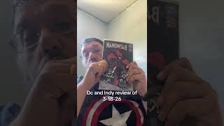 Dc/ Indy comics review for 3-18-26#dccomics #imagecomics #review
