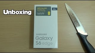 Samsung Galaxy S6 Edge  Unboxing & First Look!