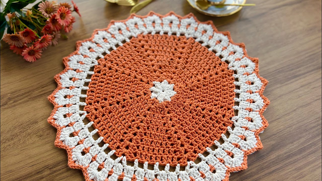 Sousplat de Crochê Delicat