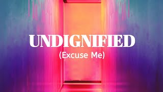 Video-Miniaturansicht von „Undignified (Excuse Me) - Dunsin Oyekan (Lyrics video)“