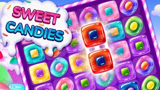 Candy game Sweet lolipop match Mobile Gameplay Android screenshot 2