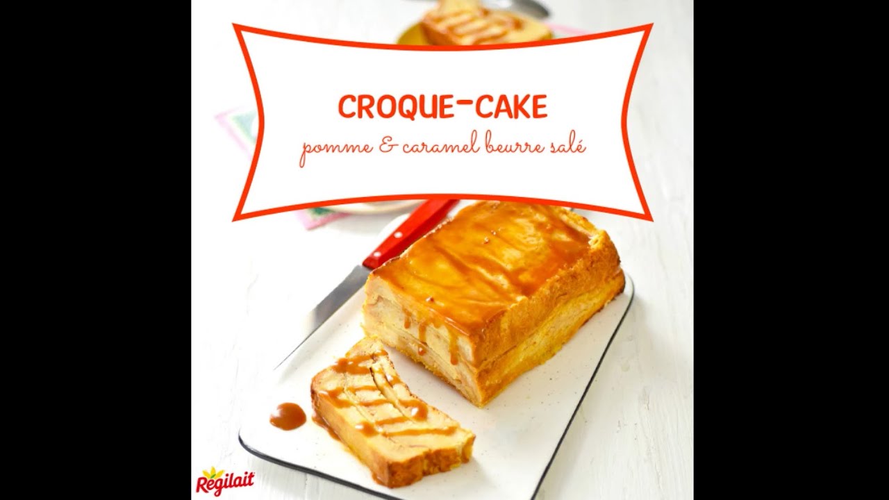 Croque Cake Aux Pommes Et Caramel Beurre Sale Youtube