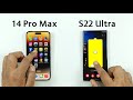 iPhone 14 Pro Max vs Samsung S22 Ultra | SPEED TEST