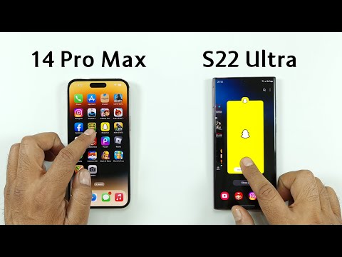 iPhone 14 Pro Max vs Samsung S22 Ultra | SPEED TEST