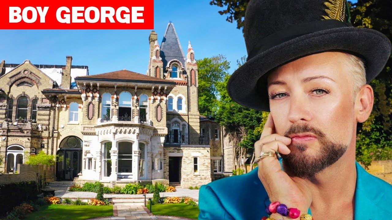 TOUR Inside BOY GEORGE $20 Million Gothic Mansion