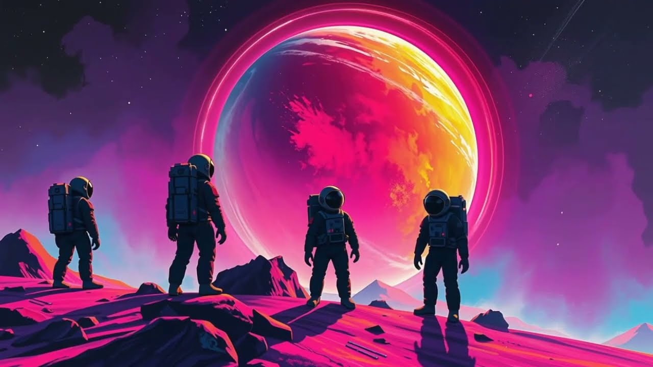 UNEXPLORED EARTH 🪐 | Astronaut’s Discovery | Synthwave Chill for Focus & Flow State, Sleep
