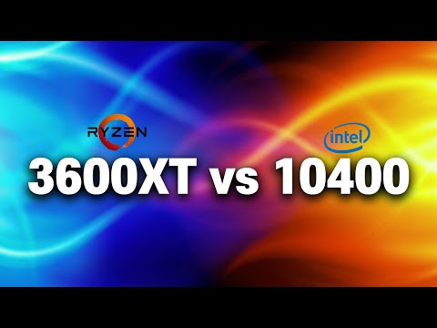 AMD RYZEN5 3600XT 출시! 10400이랑 벤치해봤습니다!