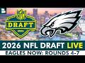 Philadelphia Eagles LIVE Day 3 2026 NFL Draft Stream (Rounds 4-7) | Eagles Now By Chat Sports
