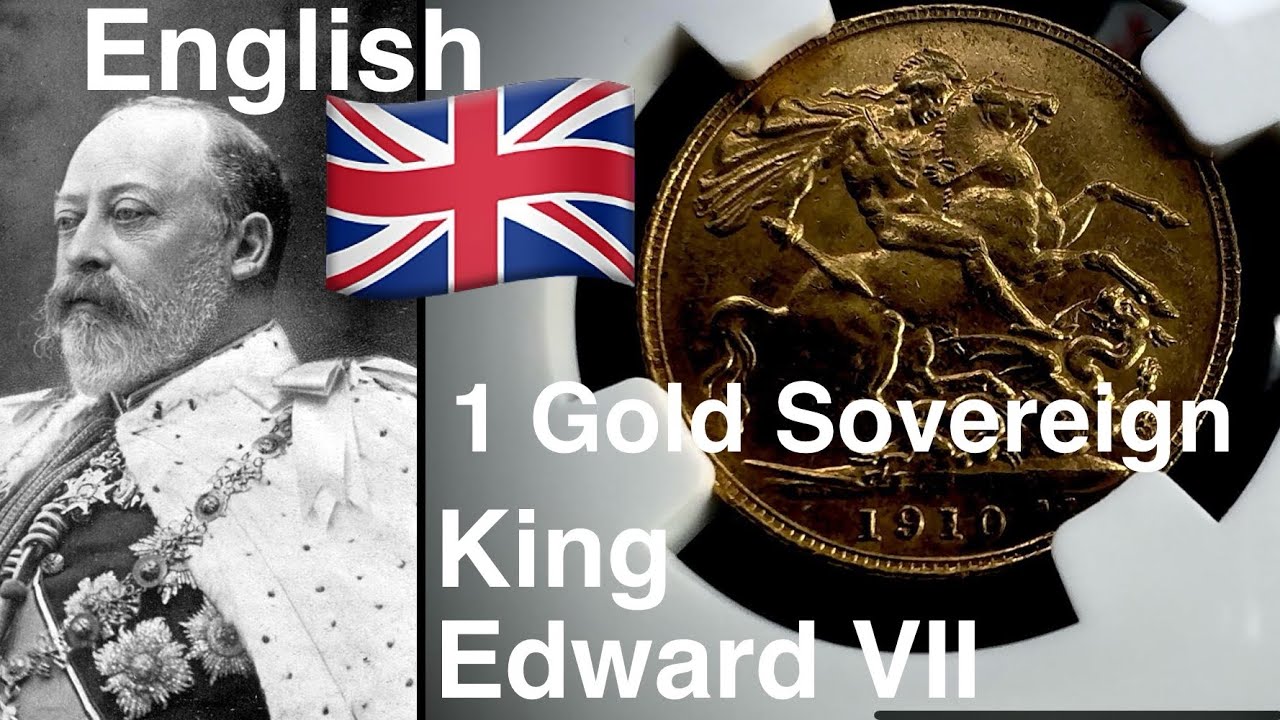 1910 Gold Sovereign – Edward VII | Rare AU 55 Coin Explained!