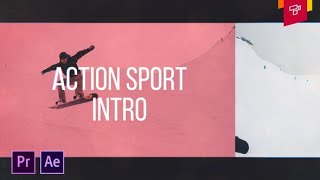 Premiere Pro Template: Action Sport Intro