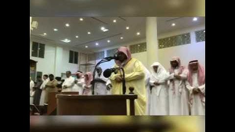 تلاوة حجازية للقارئ صالح الانصاري بجامع الفرقان بجدة