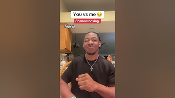 You vs me shadow boxing #fyp #foryou #funny