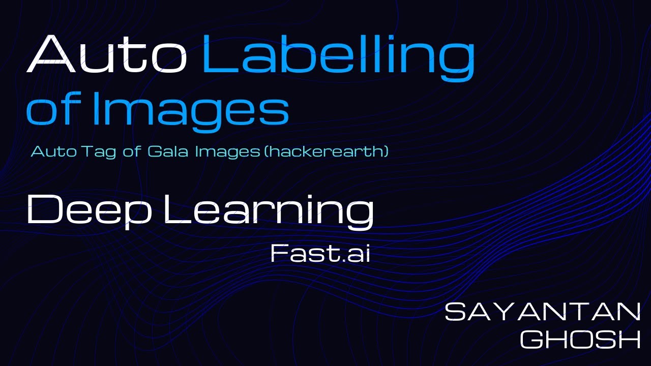 How to win a Deep Learning Hackathon (Image Labeling using CNN) - YouTube