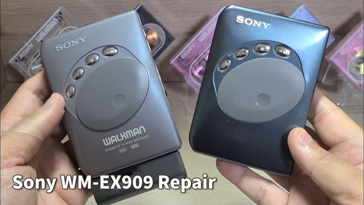 Sony WM-EX909 Repair Cassette Player Walkman - YouTube