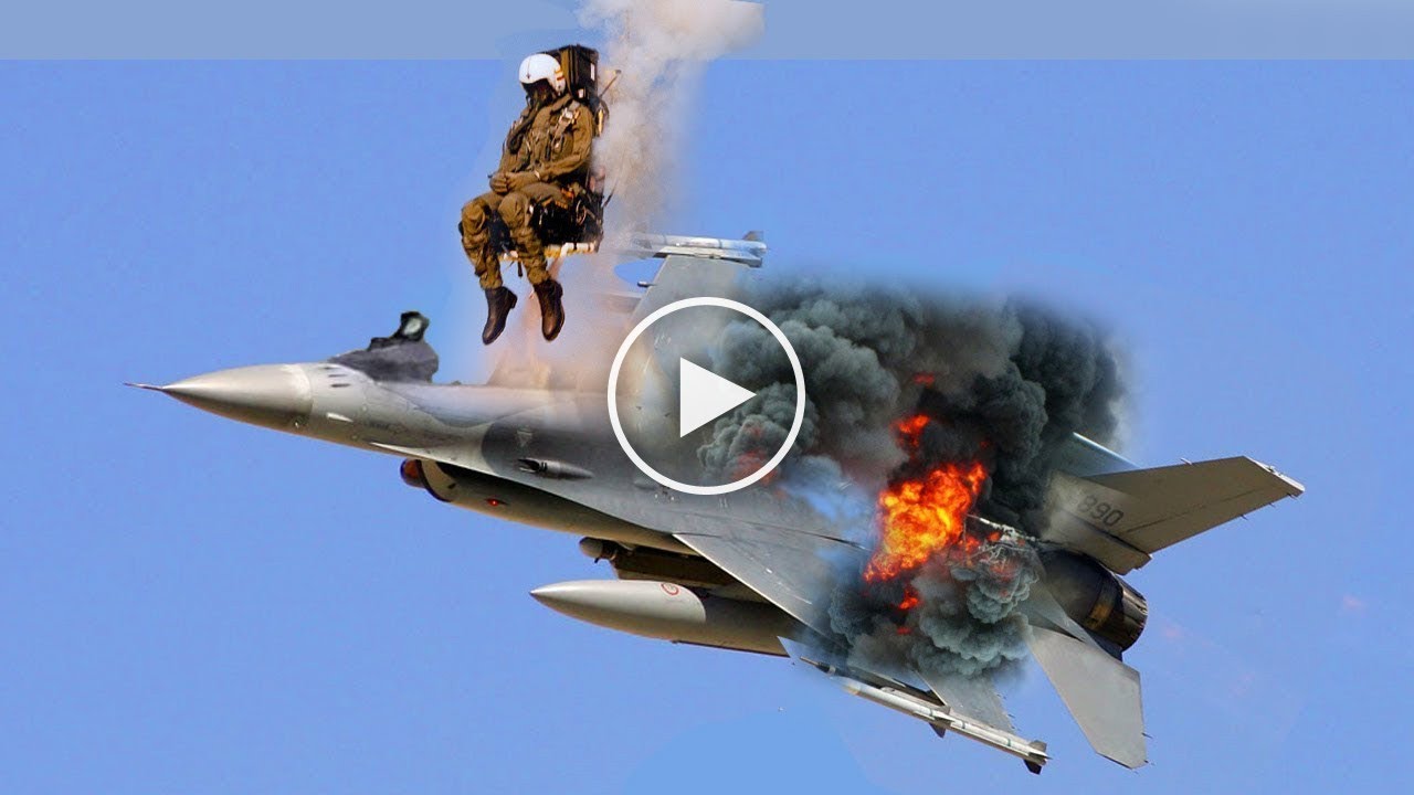 last moment fighter pilot ejections YouTube