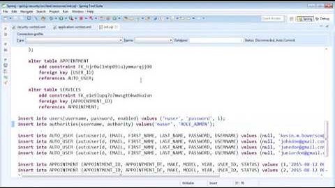 Spring Security 24   JDBC User details Manager