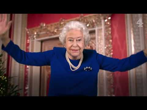 Баба Лиза поздравляет островных с Рождеством. Deepfake Queen: 2020 Alternative Christmas Message.
