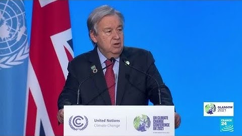 UN chief says climate pledges 