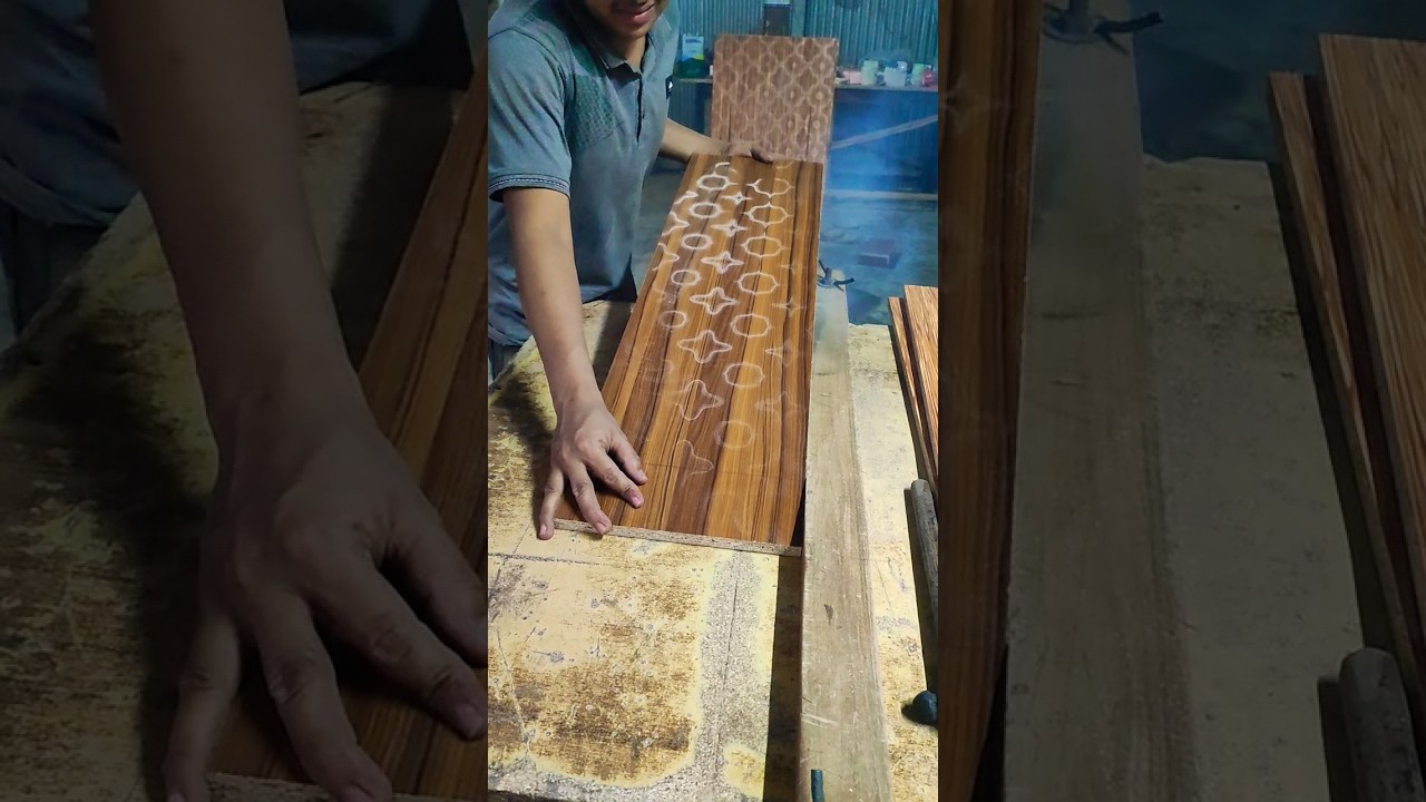 How to make melamine baord side cutting skills || amazin router design