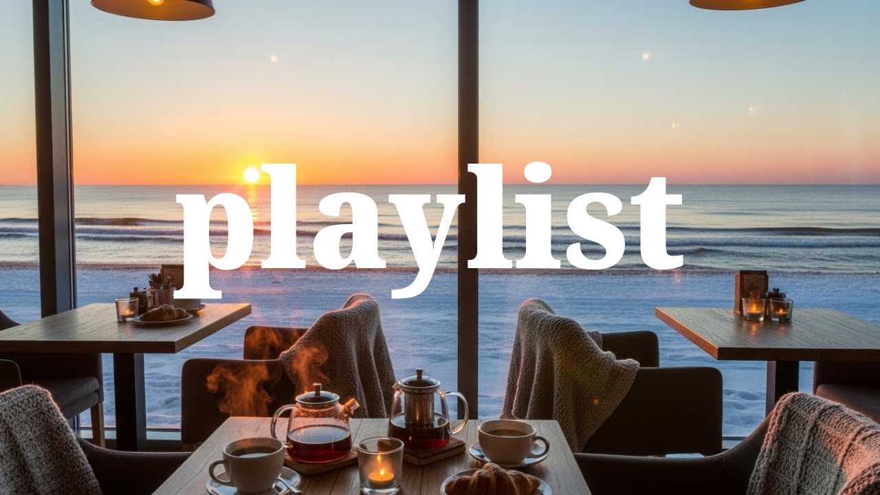 𝐏𝐥𝐚𝐲𝐥𝐢𝐬𝐭  새해 첫날, 바다 카페에서 즐기는 감성팝 | Winter Cafe Playlist🎄| Indie Pop & Warm Cafe Mood❄️