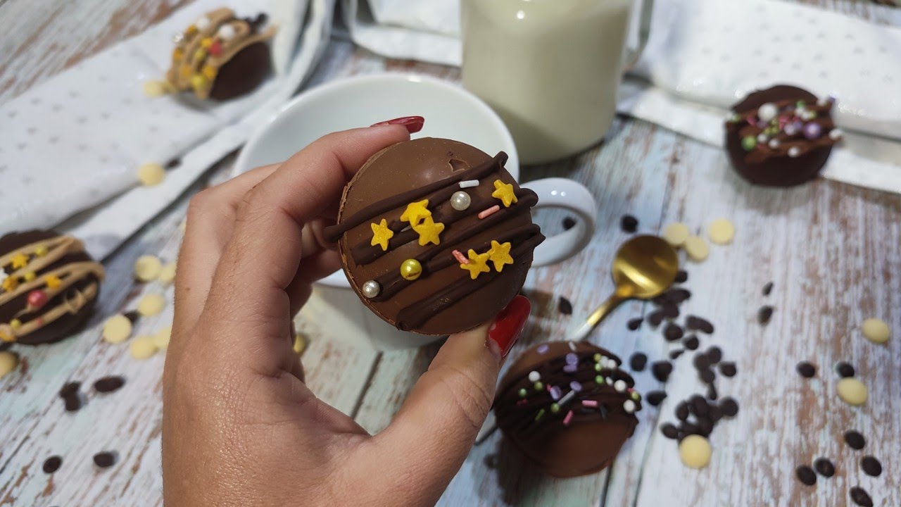 BOMBAS DE CHOCOLATE!!🤎 desayunos o meriendas diferentes y llamativas!!!