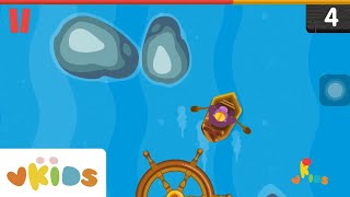 Kids Animal Game | Hippo 02 | Vkids screenshot 2