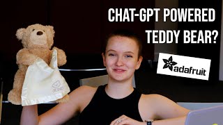 I tried building a Chat-GPT powered bear!